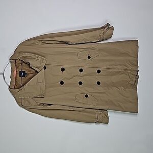 Gap tan xs button up light coat